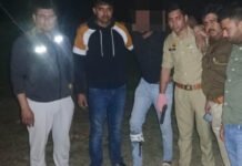 प्रेमिका से निकाह करने के लिए कैब चालक से की लूट मुठभेड़ में पुलिस ने दबोचा