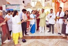 नि:शुल्क दर्द निवारक एक्यूपंक्चर कैप लगवाया जाना टीएचए के लोगों का सौभाग्य: मनोज गोयल