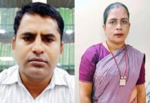 तीन दिन से लापता इनकम टैक्स इंस्पेक्टर का पेड़ पर व पत्नी खेत में मिला शव
