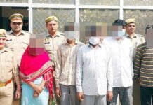 महिलाओं से ठगी करने वाले महिला समेत 5 अंतरराज्यीय टप्पेबाज गिरफ्तार