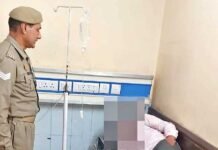 बदमाशों पर बरपा पुलिस का कहर, पुलिस मुठभेड में बदमाश गिरफ्तार