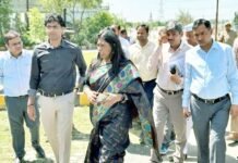 मेरठ मंडल आयुक्त ने किया निरीक्षण, बायोरेमेडीएशन तथा फाइटोरीमेडिएशन की सरहाना