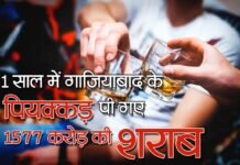 1 साल में गाजियाबाद के पियक्कड़ पी गए 1577 करोड़ की शराब