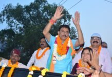 बृजविहार में विनय चौधरी ने रचा इतिहास बीजेपी प्रत्याशी की रिकार्डतोड़ जीत