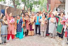 तूफानी दौरों में जुटे भाजपा पार्षद प्रत्याशी
