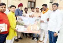 सरदार एसपी सिंह ने अभियान चलाकर केंद्र सरकार की 9 साल की उपलब्धियों का किया बखान