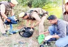 ठेकेदार की हत्या में फरार 50 हजार इनामी पुलिस मुठभेड़ में ढेर, दो पुलिसकर्मी घायल