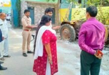 महापौर व नगर आयुक्त ने किया विजयनगर जोनल कार्यालय का निरीक्षण