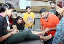 आईटीएस इंस्टीट्यूट ऑफ हेल्थ एंड एलाइड साइंसेज में मुंबई इंडियंस के फियिथेरेपिस्ट द्वारा कार्यशाला का आयोजन