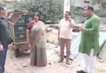 महापौर ने किया सीवर पम्पिंग स्टेशन का औचक निरीक्षण