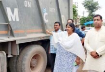 गाजियाबाद की मेयर केजरीवाल पर आग बबूला बोली दिल्ली का कूड़ा सोना है तो अपने पास रखें केजरीवाल