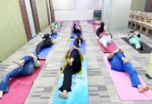 यशोदा कौशाम्बी में मनाया गया अंतर्राष्ट्रीय योग दिवस