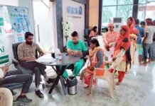 क्रेडाई एनसीआर ने एसकेए आर्केडिया में लगाया स्वास्थ शिविर