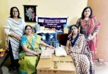 इनर व्हील क्लब नवीन ग्रेटर नॉएडा कर रहा मानव सेवा, वृद्धाश्रम में की मदद