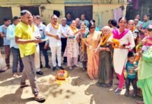 वैशाली सेक्टर 1 में सड़क सुधार कार्य शुरु, चुनाव मे किए वायदों को पूरा करने में जुटे पार्षद