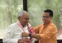 बिहार में ब्राह्मण कल्याण बोर्ड के गठन को लेकर तरुण मिश्र ने की मुख्यमंत्री नीतीश कुमार से मुलाकात