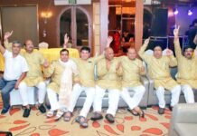 वैश्य अग्रवाल परिवार द्वारा आयोजित हरियाली तीज में बहीं संस्कृति की बहार
