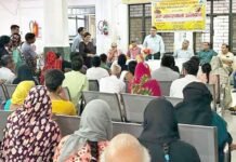 बरसात का मौसम स्वास्थ्य के लिए संवेदनशील, सतर्कता जरूरी : सीएमओ