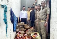 स्वतंत्रता दिवस पर तस्करी के लिए हरियाणा से लाया था 23 पेटी शराब, घर की छत को बनाया ठेका