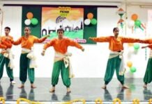 सुन्दरदीप वर्ल्ड स्कूल में बच्चों ने प्रस्तुत किए सांस्कृतिक एवं देशभक्ति कार्यक्रम