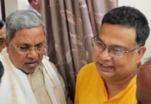 नवनिर्वाचित मुख्यमंत्री सिद्दारमैया, उप-मुख्यमंत्री डीके शिवकुमार को तरुण मिश्र ने दी बधाई