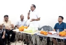 निवर्तमान पार्षद मनोज गोयल ने किया आशीर्वाद सीनियर सिटीजन रीक्रिएशन क्लब का उद्घाटन