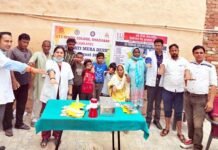 आईटीएस डेंटल कॉलेज के अगस्त माह में 3800 मरीजों ने कराई स्वास्थ्य शिविर में निशुल्क जांच