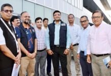 मोटो जीपी बाइक रेस ट्रैक का चेयरमैन अनिल कुमार सागर ने लिया जायजा