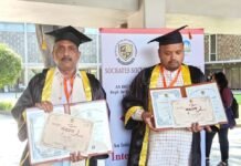 सौरभ जायसवाल व मनोज गोयल को मिली डॉक्टरेट की उपाधि