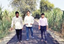 निर्माण कार्य का अपर मुख्य अधिकारी ने किया निरीक्षण