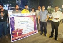 म्युनिसिपल कमिश्नर ने स्वच्छता के साथ प्रदूषण मुक्त दीपावली का दिया संदेश