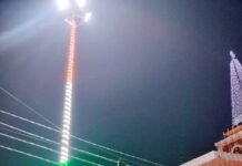 क्रिसमस से पूर्व गिरजाघरों में नगर निगम ने की लाइटों की व्यवस्था
