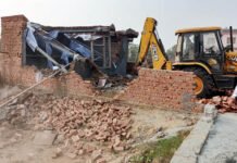 जीडीए ने मटियाला-सदरपुर में 23,500 वर्गमीटर में अवैध कॉलोनी को किया ध्वस्त