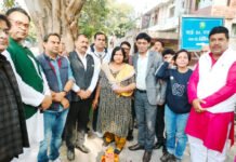 महापौर ने 14 करोड़ 90 लाख के विकास कार्यो का किया शिलान्यास