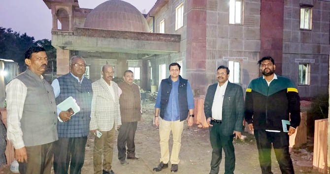nagar-inspection-utranchal-bhawan-purwanchal-road (5)