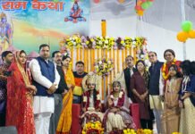 राम वाटिका में श्री राम विवाह की कथा सुन भाव-विभोर हुए श्रद्धालु