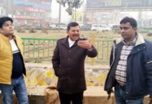 गाजियाबाद के एंट्री प्वाइंट बनेंगे सुंदर एवं आकर्षक चीफ इंजीनियर एनके चौधरी ने निरीक्षण कर दिए आवश्यक निर्देश