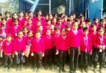 इनर व्हील क्लब ऑफ नवीन ग्रेटर नॉएडा ने बच्चों को बांटी सर्दी की स्कूल ड्रेस
