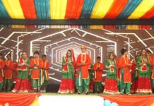 वार्षिक समारोह बसन्तोत्सव: गौतम पब्लिक व रोजवेली स्कूल के बच्चों ने दिया पर्यावरण संरक्षण का संदेश