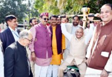 जीएस सूरी पार्क में ओपन जिम का केन्द्रीय राज्यमंत्री वीके सिंह ने किया उद्घाटन