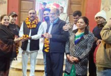 पार्षद कुसुम मनोज गोयल का क्षेत्र के लोगों ने किया भव्य स्वागत