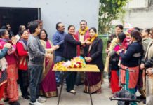 भाजपा में पुन: वापसी होने पर पार्षद कुसुम मनोज गोयल का हुआ भव्य स्वागत