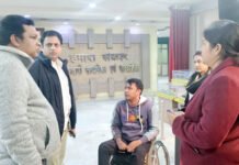 पैरा एथलीट के लिए मोबाइल किओस्क की होगी व्यवस्था कार्यवाहक सफाई नायक ओमवीर को किया सस्पेंड