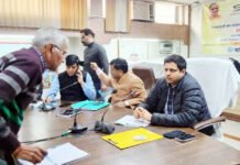 संभव जनसुनवाई में नगर आयुक्त विक्रमादित्य सिंह मलिक ने सुनी जन समस्याएं