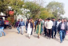 एसीईओ मेधा रूपम ने सेक्टर ईकोटेक थ्री का लिया जायजा