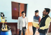 ऑटोमेशन सिस्टम पर काम करेगा जलकल विभाग महाप्रबंधक जल ने लिया डेमो