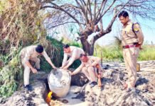 चुनावी रंग में भंग डालने के लिए हिंडन खादर में बन रही थी कच्ची शराब