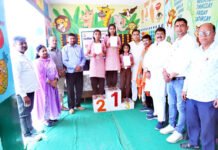 अमीरपुर गढ़ी के प्राथमिक विद्यालय में प्रवेश उत्सव का हुआ आयोजन