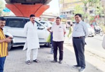 निगम अधिकारियों ने की महंत नारायण गिरी महाराज के साथ बैठक, श्रद्धालुओं के लिए निशुल्क होगी पार्किंग