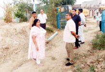 महापौर ने तालाबों के सौंदर्यीकरण के कार्यों का किया निरीक्षण